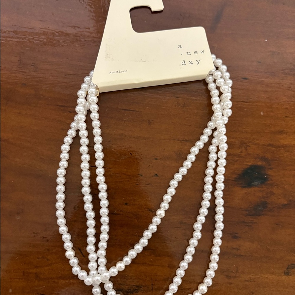 A New Day Classic Pearl Necklace